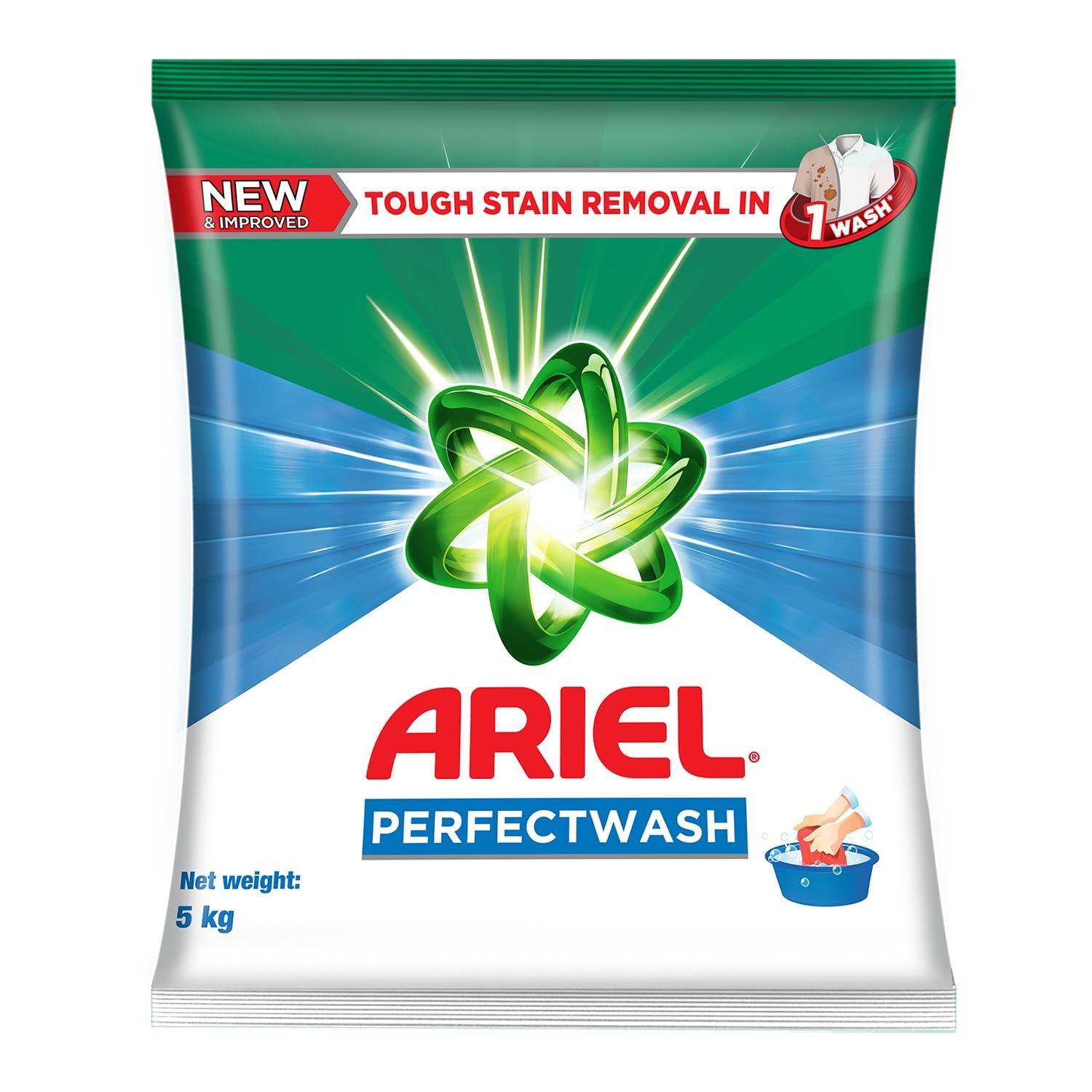 ARIEL PERFECT WASH 5KG